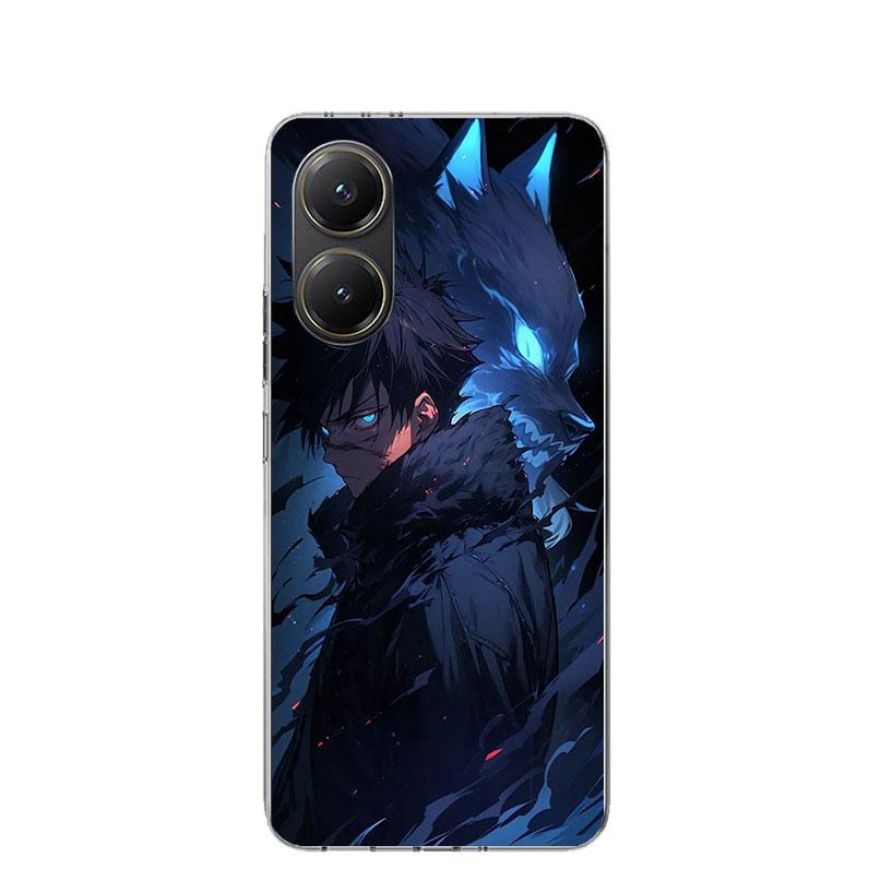 Kaisen J-Jujutsu Фушигуро Мегуми Чехол для телефона Для Xiaomi Poco X3 X5 X6 X7 X4 Nfc F7 Ultra F6 F5 Pro F4 Gt F3 M6 M5S M4 M3 Арт Чехол