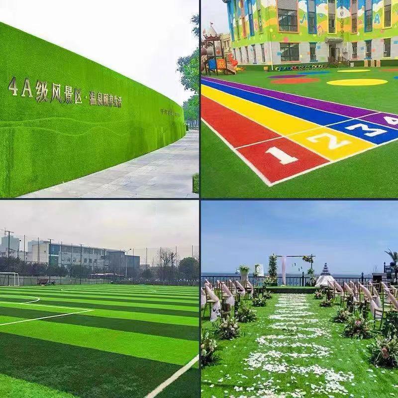 Artificial Grass Mat Outdoor Gardening Turf Lawn DIY Home Wedding Decoration Fake Grassland Garden Landscape Carpet Green Floor