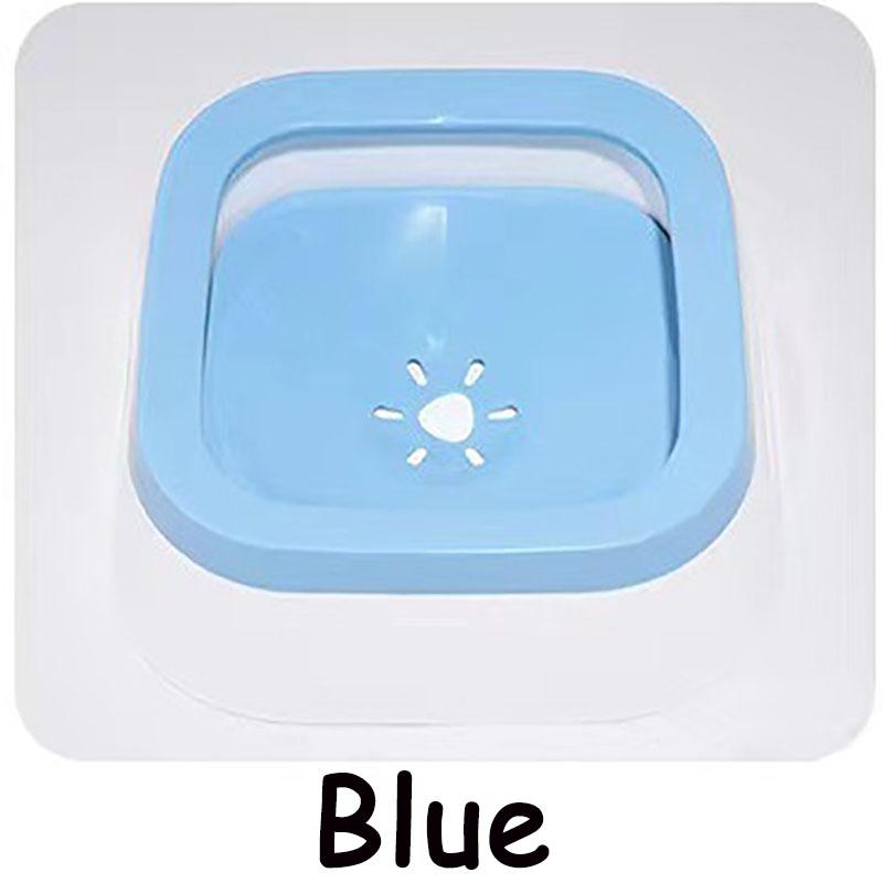 Миска для домашних животных, противобрызгивая, плавающая, не мокрая, кормушка для собак, 1 л, нескользящая, изогнутая, для собак, автомобильная, товары для животных