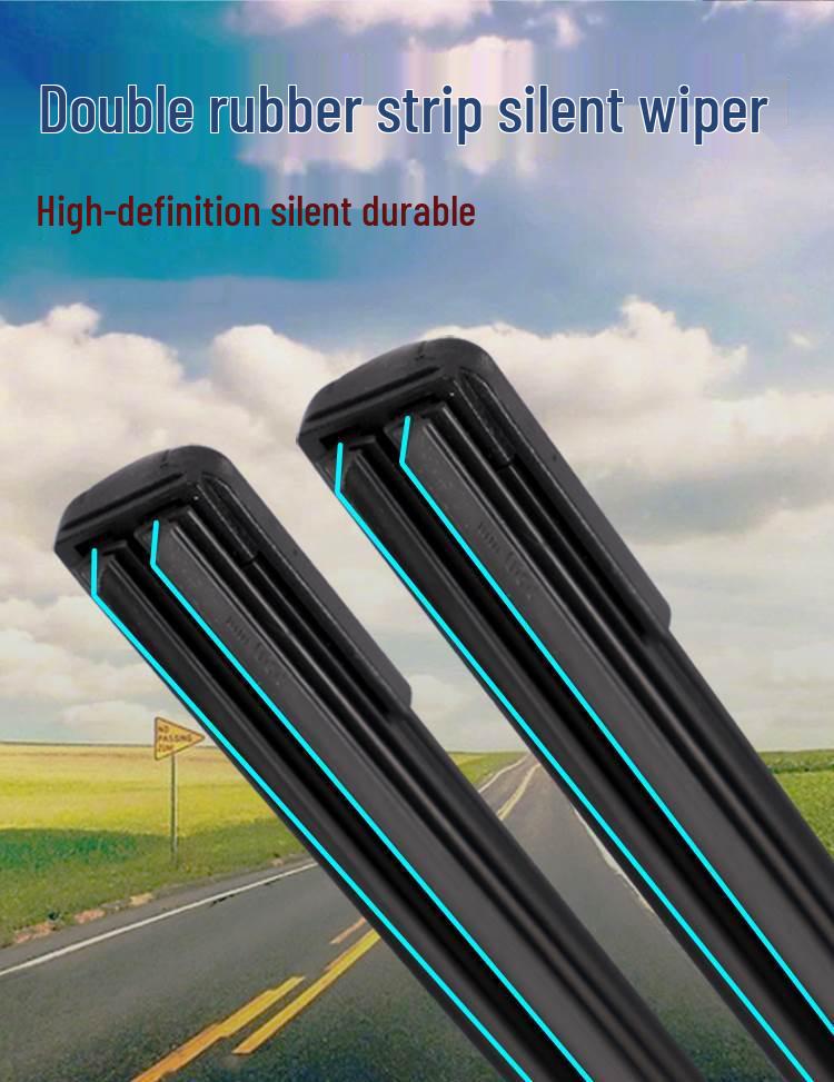 Дворник с двойным резиновым лезвием для грузовиков Dongfeng: Tianlong, Тяньцзинь, Геркулес, Dolica, Капитан, Fuli Ka, Xiaobawang