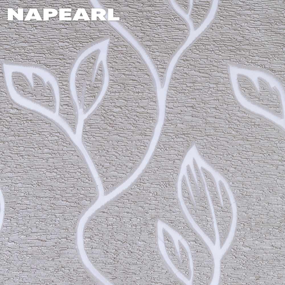 1 шт. NAPEARL, современная модная прозрачная занавеска с узором ветвей, тюль для гостиной, окна, кухни, занавеска
