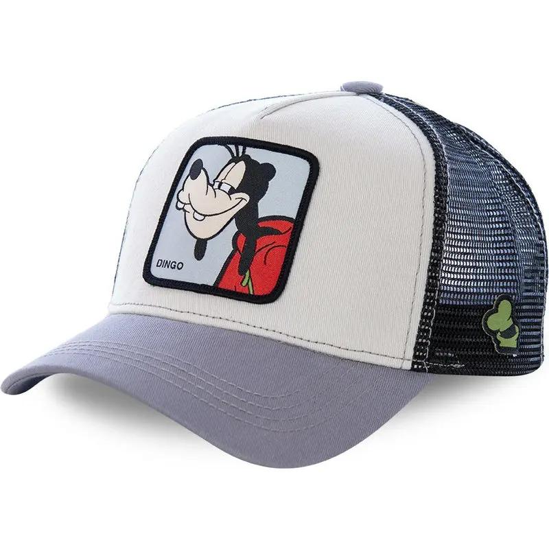 Высококачественные Унисекс Стиль Аниме Мультфильм Snapback Хлопковая Бейсболка Мужская Женская Хип-Хоп Папина Кепка Тракер Сетчатая Кепка Дропшиппинг