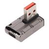 Адаптер USB (папа) на USB Type-C (мама) До 10 Гбит/с Суперскоростная передача данных 120 Вт Быстрая зарядка 3.1 USB A