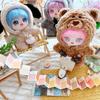 Cute Cartoon Plush Overalls Multistyles Doll Hoodies Idol Doll Outfit  20cm Cotton Stuffed Dolls