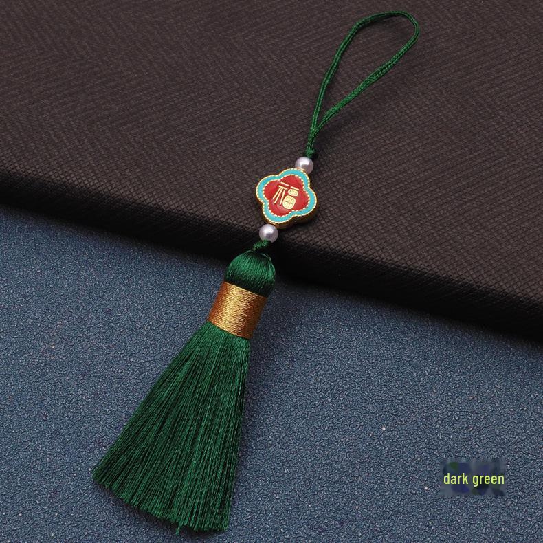 5,5 см сплав кисточка USB флешка и телефон цепочка закладка в старинном стиле