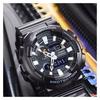 Casio Серия G-SHOCK Фаза прилива и луны Черный Воин Модный Тренд Спортивные Водонепроницаемые Квадратные Ударопрочные Механизм Кварцевый Механизм Ремешок из Смолы GAX-100B-1APRD