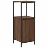 VidaXL Meuble de salle de bain avec étagères chêne marron 36x35x95 cm, armoire de rangement de salle de bain, armoire de 861916