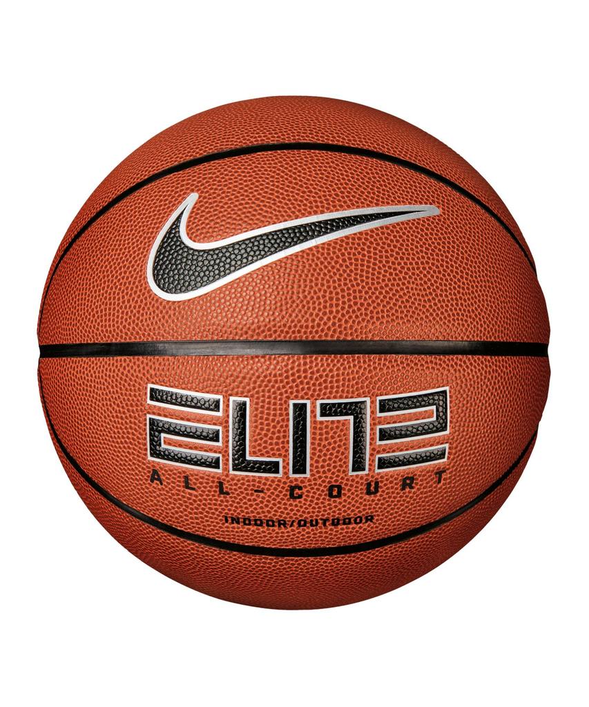 Nike Elite All Court 8P 2.0 basketball deflated orange/black/metallic silver