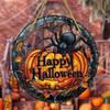 Halloween Spider Pumpkins Acrylic Disc Decoration Pendant Haunted House Party, Activity Pendant, Home, Garden Decoration