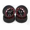 4pcs Set Tires Rubber Tyre Racing Off Road Vehicle Wheel Rim for RC 1:10 Car Part