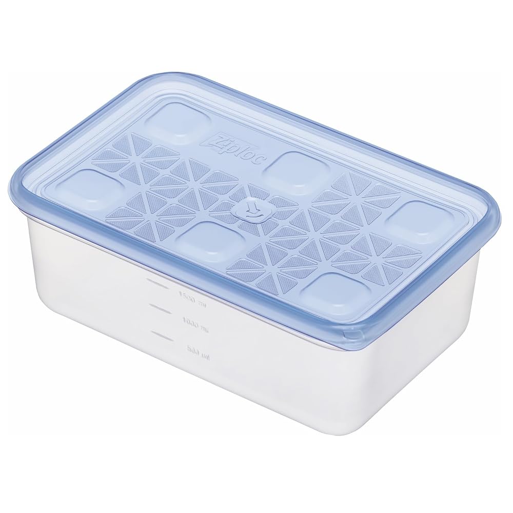 Ziploc Commercial-Grade Rectangular Containers, 1900mL x 10 Pack