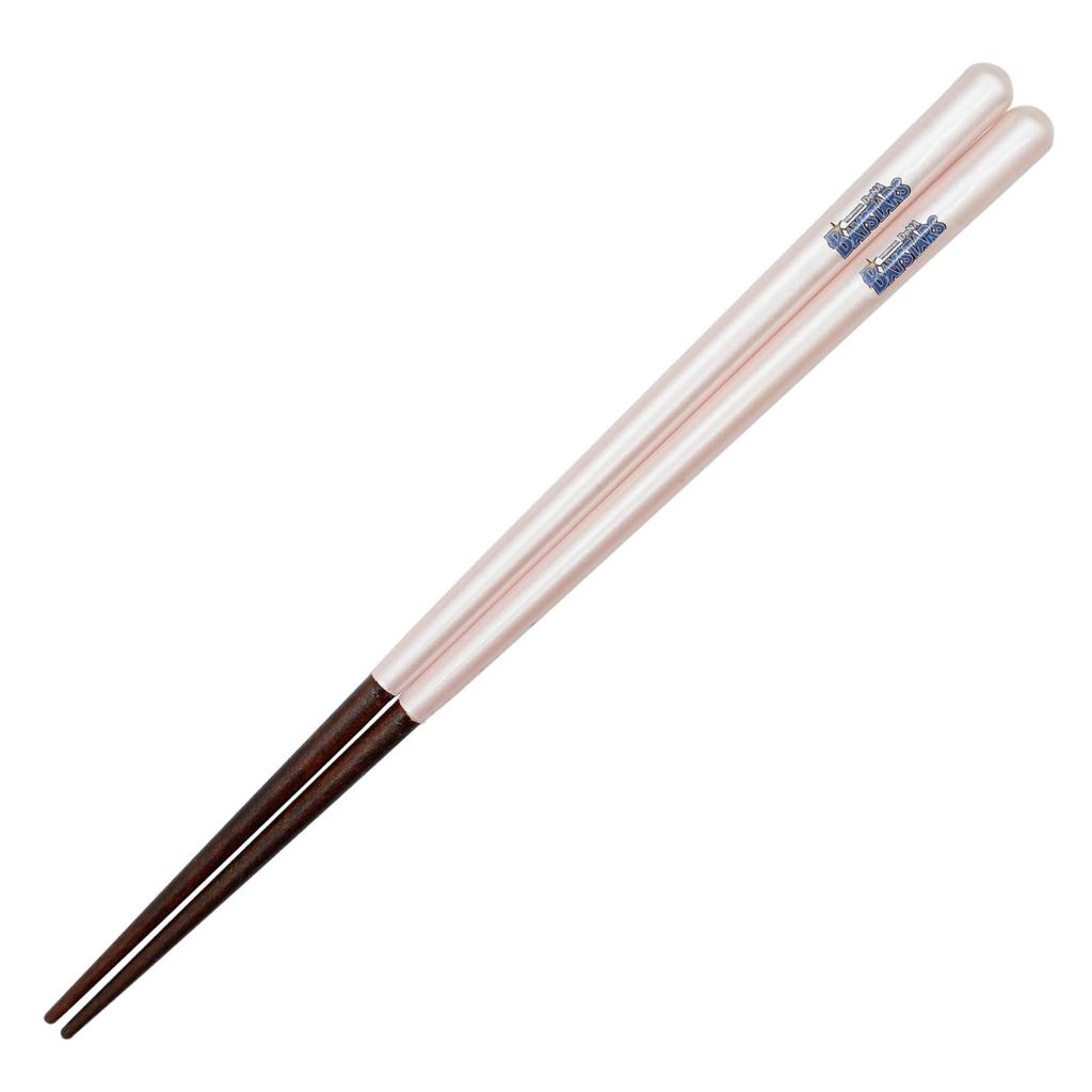 Палочки для еды Hyōzaemon Kattobashi PINK Yokohama DeNA BayStars, Сделано в Японии, 21,5 см, AD-653