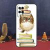 Cute Owl Cartoon For OPPO A17 A77 A58 A78 A98 A15 A5 A9 A96 A76 A16 A54 A74 A94 A52 A72 A79 A57S A53S Case