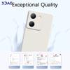 Роскошные квадратные жидкие силиконовые чехлы для VIVO Y36 V2247 4G V2248 5G 6.64" VIVOY36 360 мягкие чехлы для телефонов водонепроницаемые сумки