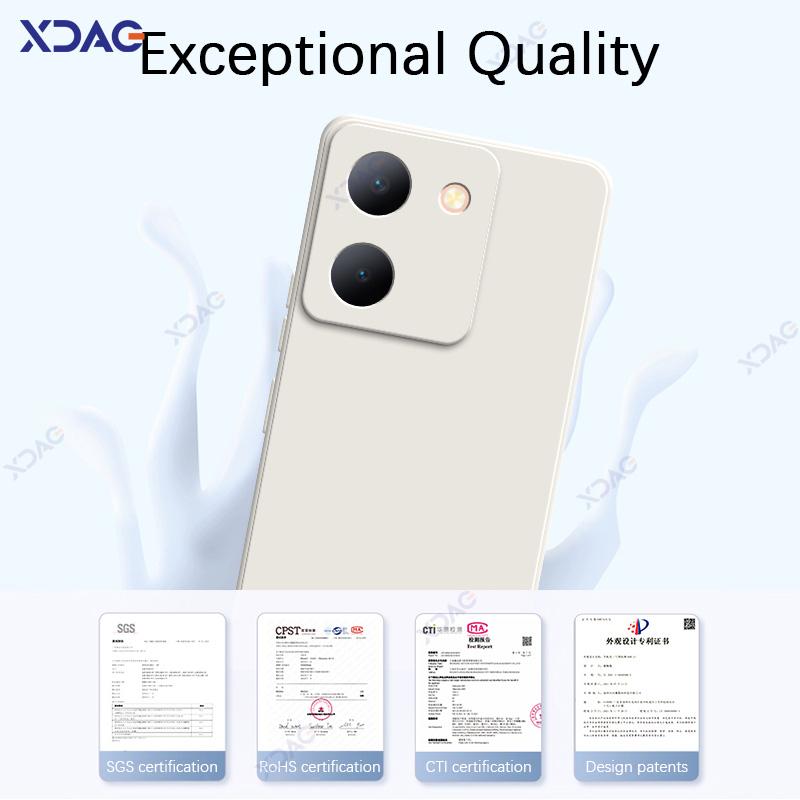 Роскошные квадратные жидкие силиконовые чехлы для VIVO Y36 V2247 4G V2248 5G 6.64" VIVOY36 360 мягкие чехлы для телефонов водонепроницаемые сумки