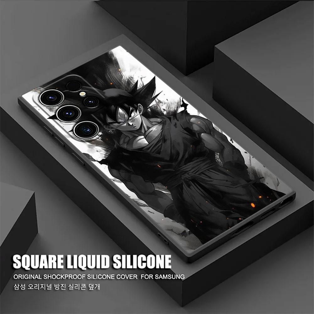 Dragons Balls Z Super Goku Anime Phone Case For Samsung Galaxy S25 S24 S23 S20 S21 FE S26 S22 Ultra 5G S26 Plus S25FE Soft Cover