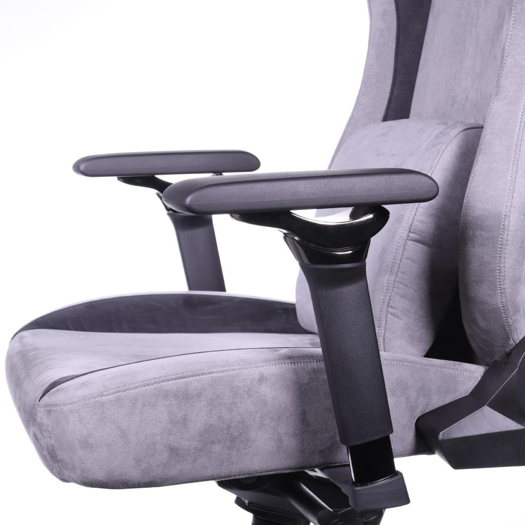 Подлокотник Arozzi Infinity, Черный Темный Хром, Вращение на 360°, Наклон и Регулируемый, AZ-INFINITY-BK (Официальный японский продукт)