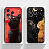 Чехол «Кошка в звездном небе» для Apple iPhone 17 Pro Max 11 16 12 13 XR XS MAX 15 Pro 7 8 14 Air Funda Чехол для телефона