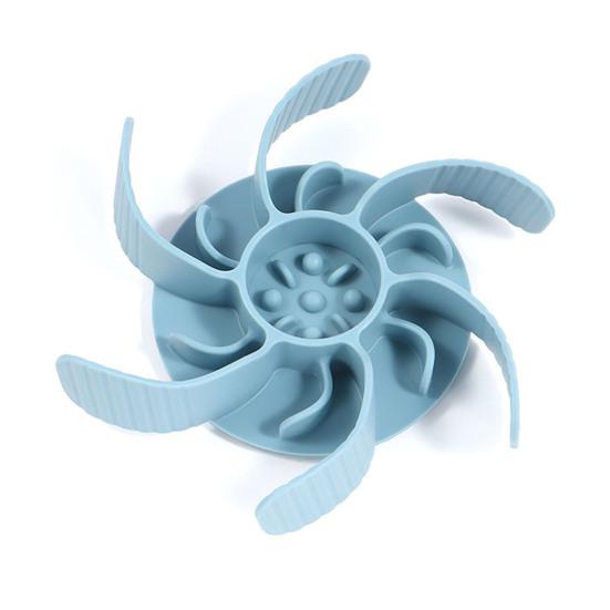 Силиконовая вставка в миску для собак с присосками для медленного кормления, пищевой класс