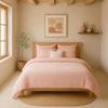 Taie d'oreiller - Douce rose - 50 x 70 cm - 100% gaze de coton - Oeko-Tex®