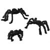 Horror Giant Black Plush Spider Halloween Party Decoration Props Kids Children Toys Haunted House Decor