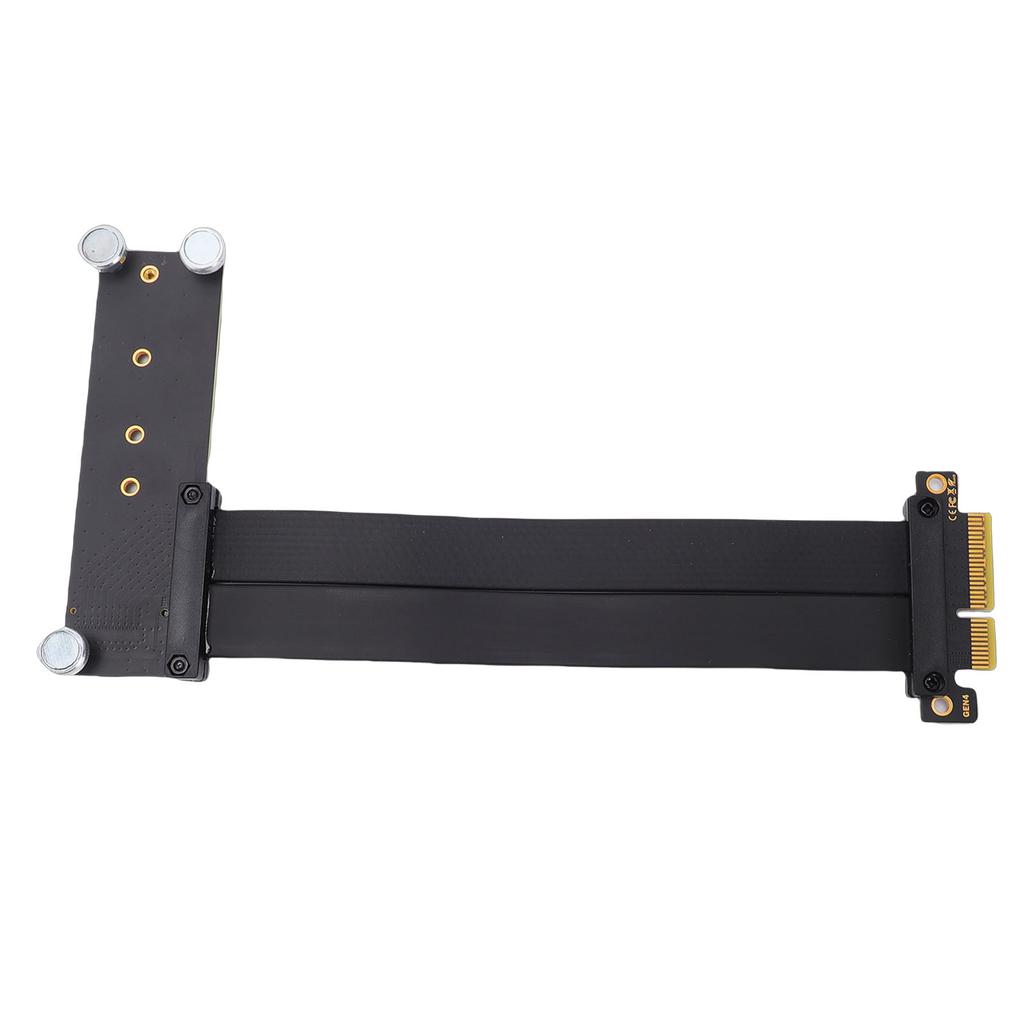PCIe 4.0 X4 Extension Cable NVMe Adapter Card 8GBCelsiuss Magnetic PCIe Expansion Card for GPU NIC Expansion Device