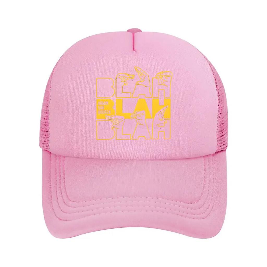 Armin Van Buuren DJ - Inspired, ‘Blah Blah Blah’ Typography Art Mesh Baseball Cap