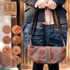Body Shoulder Made in Persimmon Shibu Dyed Canvas Crossbody S [crearekiki] Bag, Bag, Women's, Japan, Bag, Bag, KS-326 (Kaki Daika)