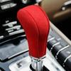 For Porsche Cayenne 2011-2017 Made of Alcantara Wrap Center Console Gear Shift Knob Trim Cover Car Interior Tuning Accessories