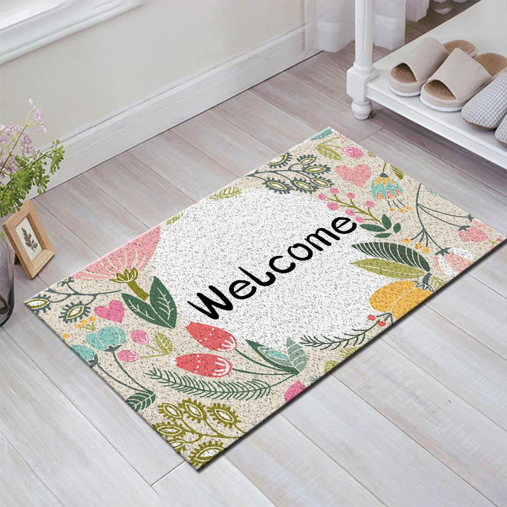 Fresh Home Can Be Cut Pvc Door Mat Non-Slip Spinneret Floor Mat Plastic Dust Carpet Diy