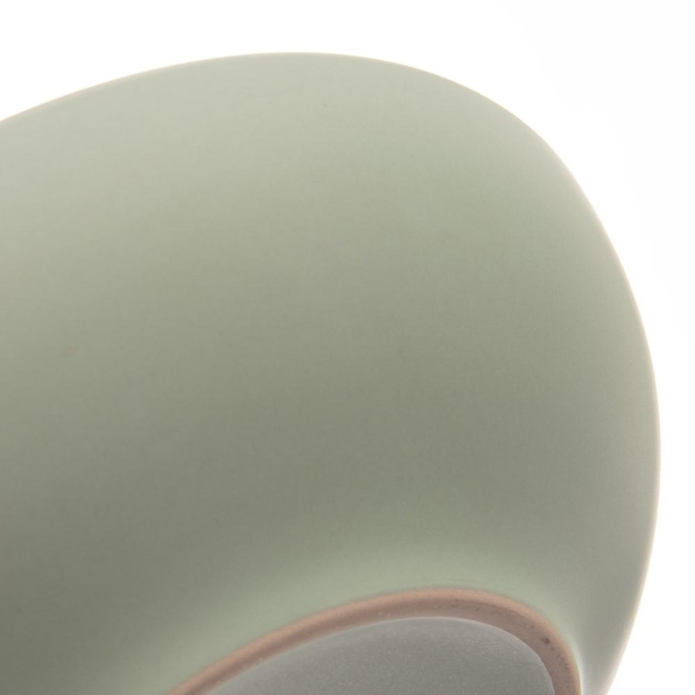 Talerz Obiadowy Duży Głęboki Na Zupę Dania Ceramiczny Zielony 20,5Cm 800 Ml