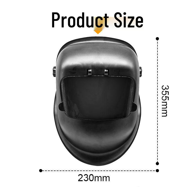 Защитный экран для сварки лазером - Легкая защита с креплением на голову для сварщиков