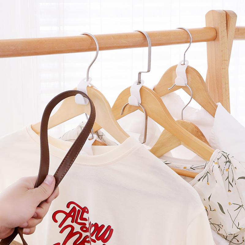 5/10/20 шт. Волшебная вешалка для экономии места, толстый пластиковый шкаф для хранения, тандемная пряжка, крючок для хранения, соединительный крючок S-образной формы