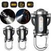 LED Keychain Flashlight Multifunctional COB Work Light Keyring Practical Inspection Light Key Chain For Outdoor Activities