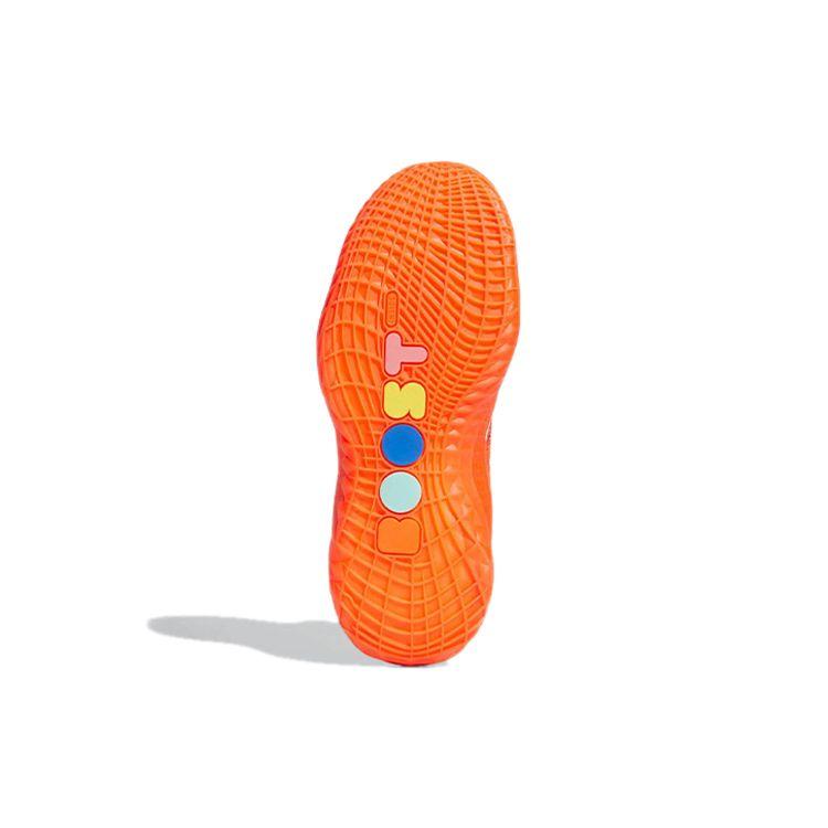 adidas Харден Вол. 5 Futurenatural Solar Red Мужские кроссовки Оранжевый облачно-белый Королевский-синий H68684