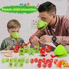 1 Set Sticking-Out Tongue Frog Face Guard Toy Licking Animal Chameleon Lizard Tongue