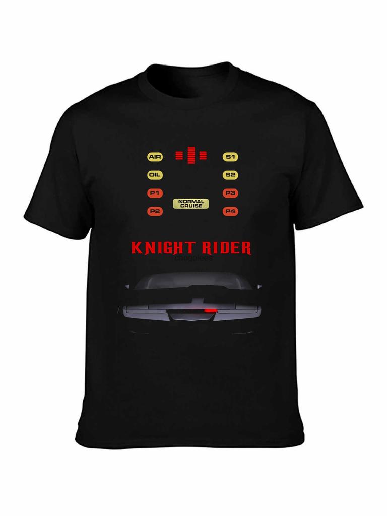 Knight Rider dashboard graphic print T-shirt