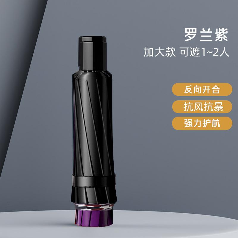 Ручной зонт Большой двойной зонт Студенческий увеличенный утолщенный усиленный складной зонт Солнцезащитный женский