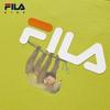 Fila Мальчишеская золотисто-осенняя желтая футболка с коротким рукавом