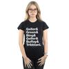 Friends Womens/Ladies Surnames Text Cotton T-Shirt