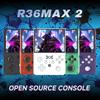 R36MAX2 Игровая консоль с открытым исходным кодом, 4,5", ретро, для игр GBA и PSP