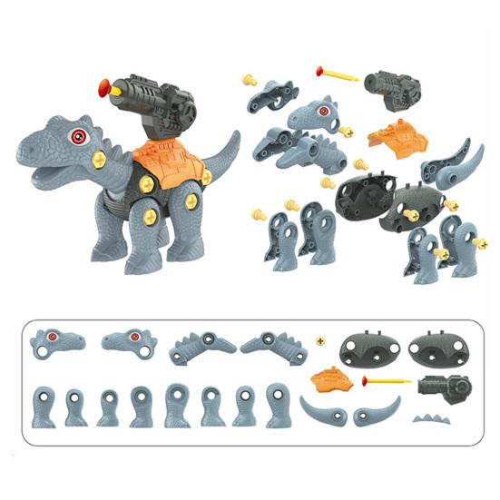 1 набор для обучения навыкам взаимодействия родителей и детей, экологичный, с отверткой, для детей, сделай сам, собирай модель динозавра, игрушки, собранные игрушки