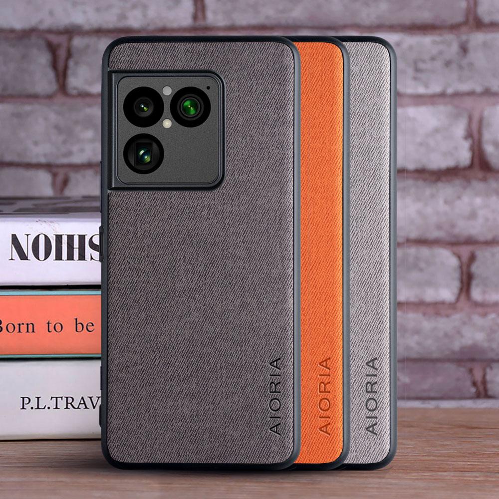 Case for Sony Xperia 1 VIII Textile Leather Fashion Soft TPU Hard PC 3 in1 material for Xperia 1 VIII Case funda Coqua