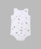 agnes Baby Cotton Sleeveless Year White b. Bodysuit, 2-Pack, 70-80cm (1 Old),