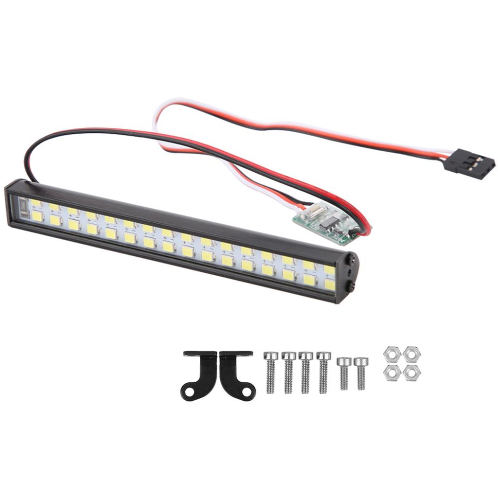32 шт. Светодиодные лампы Крышный фонарь для радиоуправляемой машины Универсальная светодиодная световая панель для радиоуправляемого краулера Аксессуар Длина 100 мм