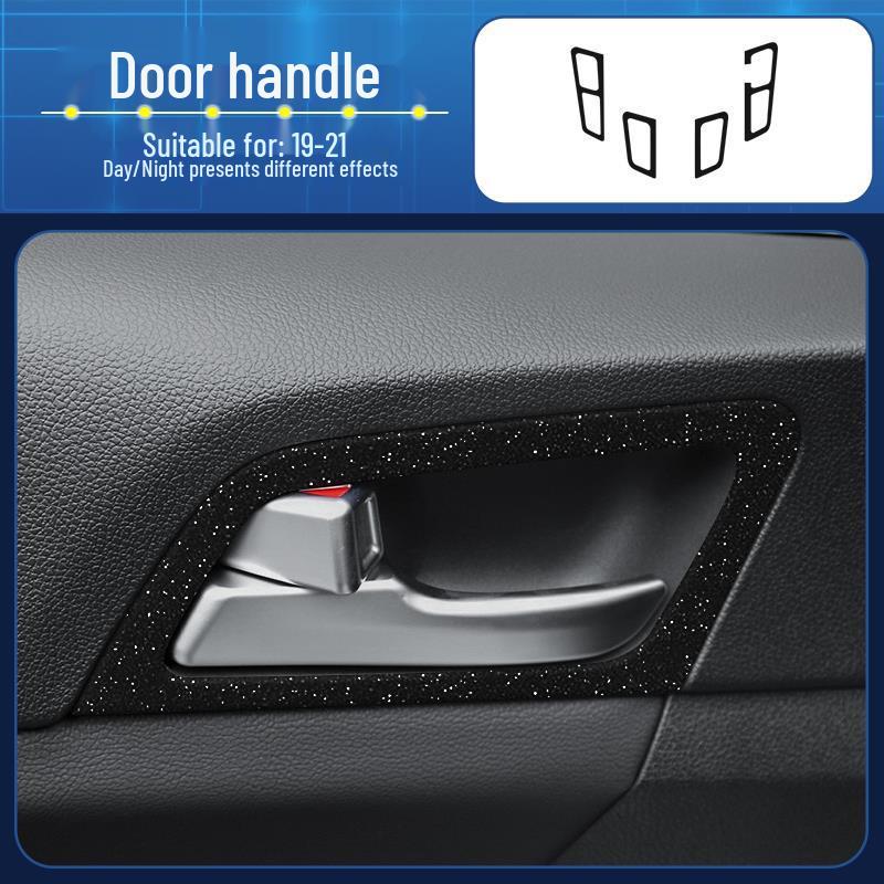 Kia KX5 (2019-2021) Starry Sky Console Wrap Sticker - Interior Protection & Decoration