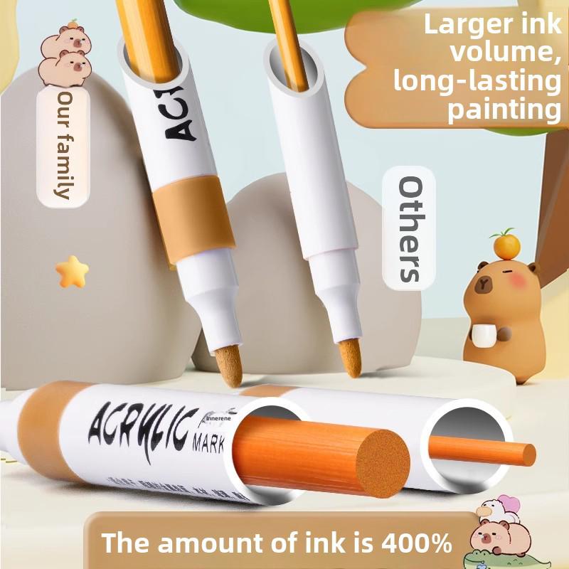 Набор акварельных маркеров Capybara из 80 цветов для школьников и детей