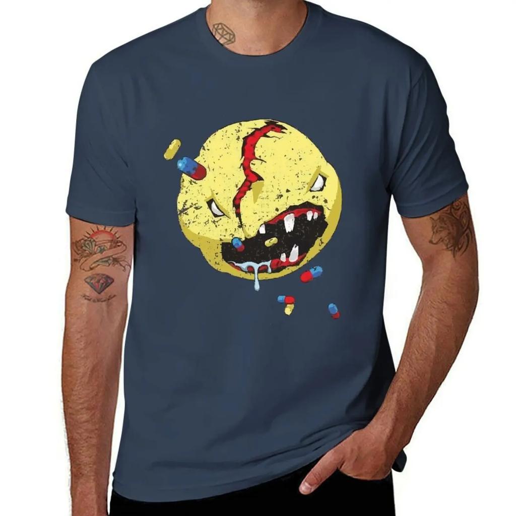 Favourite Shirt T-Shirt Hippie Clothes Cute Tops Short Sleeve Cotton Vintage T-Shirt Crewneck Cyber Samurai Punk Tee Shirt