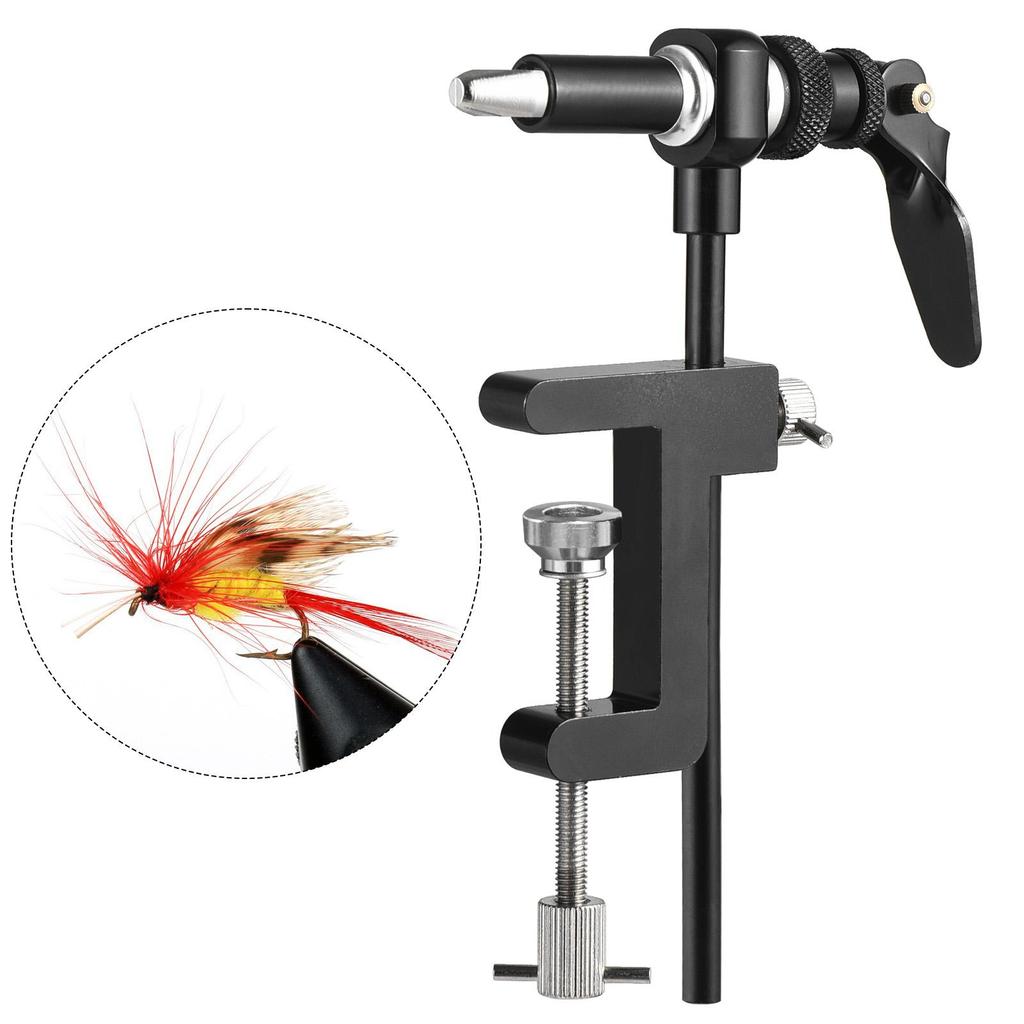 Инструмент для вязания мушек Тиски Безопасное удержание Рыболовный крючок Струбцина C Тиски для вязания Набор инструментов для нахлыстовой рыбалки