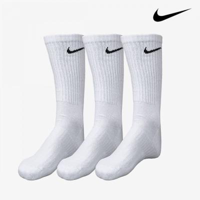 Nike Galleria Nike Sport Athletic белые длинные носки 3 шт. Sx7664 100